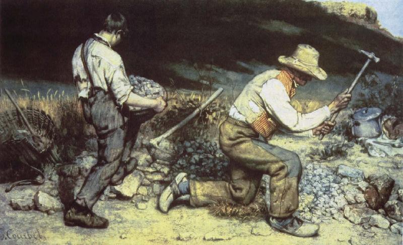 Gustave Courbet Quarrying